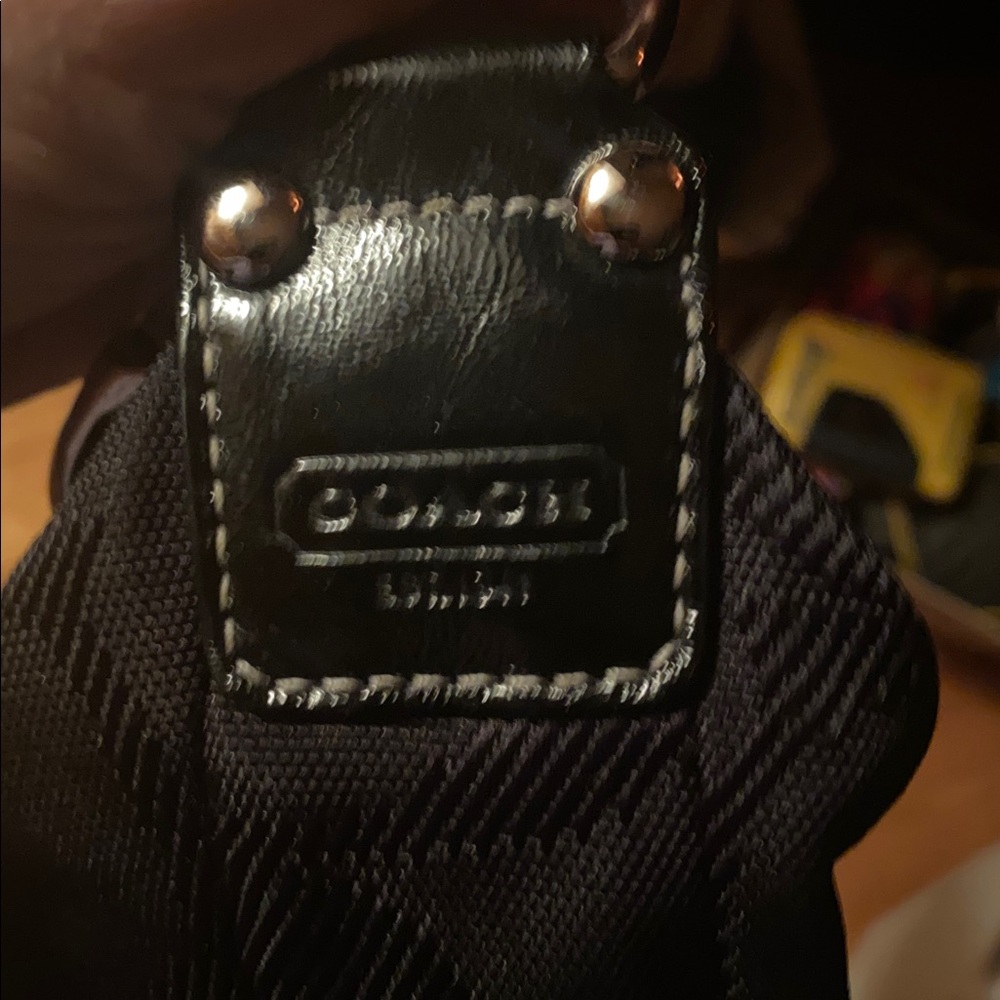 Coach Black Shoulder Bag - Picture 8 of 8